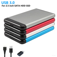USB 3.0 To 2.5 Inch SATA HDD SSD Enclosure Aluminum Box for Sata Hard Disk Support 4 TB 5Gbps External HD Case