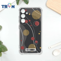 TRON 三星 S24 日系和風圓點律動系列 四角防摔載具殼 軟殼 手機殼