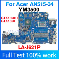 LA-J621P For Acer Nitro AN515-34 AN515-34G Notebook Mainboard with R5/R7CPU GTX1650/GTX1050TI GPU Laptop Motherboard