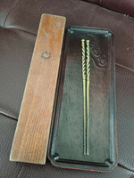 日本回流  黃銅火箸一對 火筷子老物件