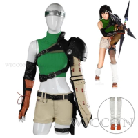 Final Fantasy VII Rebirth Yuffie Kisaragi Cosplay Costume FF7 Costume Disguise Adult Women Cosplay Roleplay Fantasia Outfits