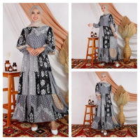 Gamis wanita model terbaru/gamis maxmara terbaru 2023/gamis maxmara premium /gamis maxmara motif bun