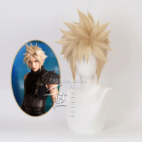 Anime Final Fantasy VII Cloud Strife Short Wig Cosplay Costume Heat Resistant Synthetic Hair Men Wigs
