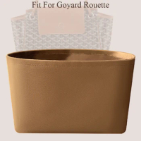 Nylon Purse Organizer Insert for Goyard Rouette Handbag Inner Liner Bag Multiple Pockets Bag Cosmetics Storage Bag Organizer