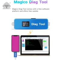 Magico Diag DFU Tool Enter Purple Screen for iPhone SE-X &amp; ipad Replace Hard Disk Chip Unpack WiFi Data without NAND Removal