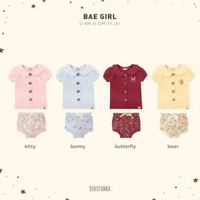 BOHOPANNA - BAE GIRL - SETELAN ANAK - BAJU TIDUR ANAK 6-12M BUNNY