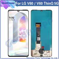 6.8 Inch For LG V60 ThinQ 5G LM-V600 A001LG LCD Display Sensor Touch Screen Digitizer Assembly Replacement