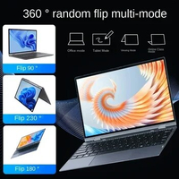 HUAV 2024 Tablet Laptop 2-in-1 Yoga Mode Intel N4120 360% Flipped Ultra Light 13.3 Inch 12GB 2TB SSD Windows 10 Notebook Laptop