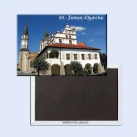 St-James-Church-Levoca-Slovakia Travel Picture Refrigerator Magnets 21200,Souvenirs of Worldwide Tourist Landscape