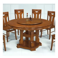 【MUNA 家居】3251型4.86尺實木圓餐桌/不含椅/附轉盤(餐桌 圓桌 桌子)