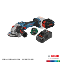 【BOSCH 博世】BITURBO雙渦輪免碳刷4”砂輪機GWS 18V-15 SC(ProCORE 8.0Ahx1)