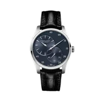 Hamilton Jazzmaster 42 - H42615743 Regulator Auto Blue Cow Leather Strap Black