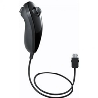 WII U WII NUNCHUK CONTROLLER (BLACK) (JAPAN)