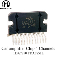 TDA7850 TDA7851L 4CH Car Audio DSP amplifier Chip IC of 100% ST new original American 4 channels input and 4 ways out