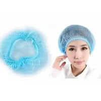 NURSE CAP BIRU ISI 10