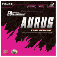 Original Tibhar National Team Aurus Professional Edition Table Tennis Racket Rubber Pimples In