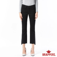 【BRAPPERS】女款 LC Cargo系列-中低腰彈性小喇叭褲(黑)