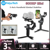 FeiyuTech SCORP Mini 3-Axis Handheld All-in-One Gimbal Stabilizer for GoPro Smartphone Mirrorless Ca