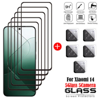 Full Cover Full Glue Tempered Glass For Xiaomi 14 Screen Protector For Xiaomi 14 Camera Film For Xiaomi 14 Glass