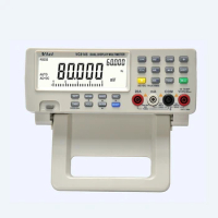 VICI VC8145 Digital Bench Multimeter 80000 Counts Auto Range Multimetro Voltmeter Ohmmeter Quadrate Wave Capacitance Temp Meter
