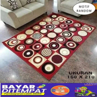 SUPER PREMIUM KARPET PERMADANI UKURAN 160x210 MODERNO BAHAN KUALITAS TERJAMIN HARGA SPECIAL