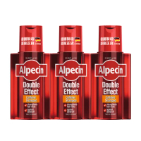 【Alpecin官方直營】雙效咖啡因抗頭皮屑洗髮露200mlx3(控油、抗屑、強健髮根)