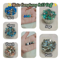 Payet Diamond Cangkang Doff 8x13 warna bahan payet baju