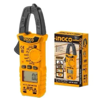 INGCO ดิจิตอล แคล้มมิเตอร์ รุ่น DCM2001 ( Digital Clamp Meter ) มิเตอร์วัดไฟ วัดกระแสไฟ วัดไฟ AC* #พ
