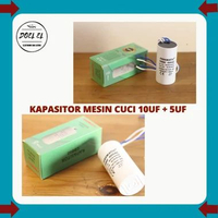 KAPASITOR MESIN CUCI 10UF + 5UF PANAMETIC | KAPASITOR PANAMETIC
