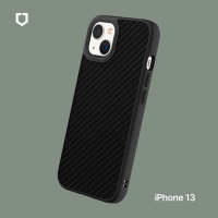犀牛盾 iPhone 13/14 共用(6.1吋) SolidSuit防摔背蓋手機殼-碳纖維紋路