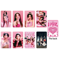 G (G) I-DLE I FEEL อัลบั้มใหม่ SHUHUA YUQI MINNIE SOYEON MIYEON, 8 ชิ้น/เซ็ต, การ์ดรูปถ่าย, การ์ดโลโ