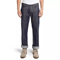 Lee Cooper Lee Cooper Straight Fit Jeans Harry Desert Blue Selvedge
