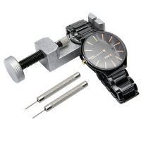 修錶工具 修錶工具鐘錶拆卸工具通用萬能維修卸取金屬錶錬鋼帶手錶拆帶器『XY23886』