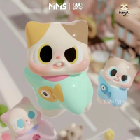 (Live/วีดิโอลด100฿) ซองสุ่มบีนแมว Pitty  (1ซอง/5จิ๋ว) Pitty's Daily Life Mini Beans Series Figures M