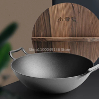 Chinese Traditional Wok Non Stick Stove Cooking Pot Cast Iron woks Cauldron Gas Cookware Ollas De Cocina Kitchen Accessories