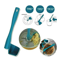 Rotating Spatula Scraper for Kitchen Thermomix TM5/TM6/TM31 Removing Portioning Food Multi-function Rotary Mixing Drums Spatula