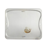 【TiANN 鈦安】專利萬用鈦砧板 大款-36x30公分 鯨魚款(砧盤/抗菌砧板/沾板/切菜板/烘焙烤盤/露營餐盤)