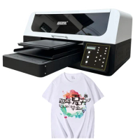 A2 Flatbed Dtg Textile Tshirt Printer Direct Automatic Digital T-Shirt Printing Machine Dtg Printer 4060
