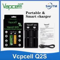 Alonefire 26650 Li-ion Rechargeable Battery 3.7v-4.2v 5000mAh + Vapcell Q2S 2 slots For 3.7v Imr/li-