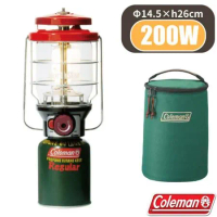 【美國Coleman】經典2500北極星瓦斯燈(200W).汽化燈/CM-5521 紅色