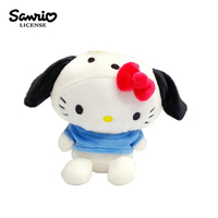 【正版授權】凱蒂貓 帕恰狗造型 變裝玩偶吊飾 絨毛玩偶 吊飾 Hello Kitty 三麗鷗 Sanrio - 127959