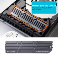 M.2 NVMe SSD Cooler SSD Heatsink Gasket SSD Cooling Mounting Kit For PS5 Slim 2280 NVMe SSD Expansion Slot Radiator