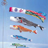 Toy Japan Style Kite Yard Decor Hanging Decorations Wind Chimes Carp Flag Windsock