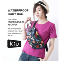 (附發票)日本正版 KIU 防水腰包 新款搶先上市 人氣包 男女兩用 側背包 斜背包