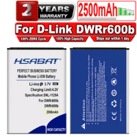 HSABAT 2500mAh DWRr600b Battery for D-Link DWRr600b Wireless Router