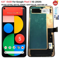 6.0”OLED For Google Pixel 5 Lcd Screen Touch Screen Digitizer Assembly For Google Pixel 5 Screen Replacement Pixel5 Lcd Screen