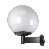 【彩渝】350MM PE 壁燈(戶外球形壁燈 球形燈罩 階梯燈 洗牆燈 可搭LED)