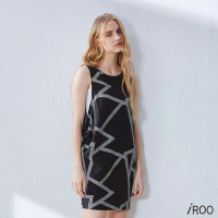 【iROO】幾何圖形造型洋裝