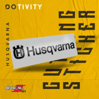 Cutting Sticker HUSQVARNA