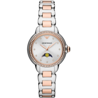 Emporio Armani 亞曼尼 月相晶鑽女錶 520送禮首選-32mm AR11567